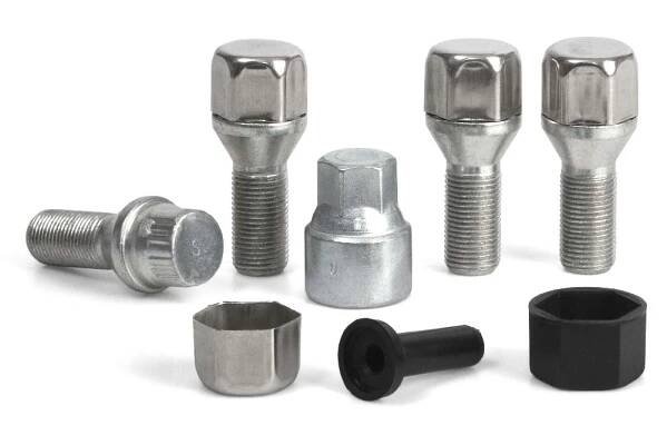 Pojistné bezpečnostní šrouby M14x1,25x28 kužel, klíč 17, SICURIT BN728 - SHELLERS