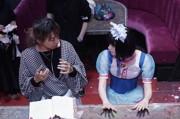 Diner - Z natáčení - Mika Ninagawa, Tina Tamaširo