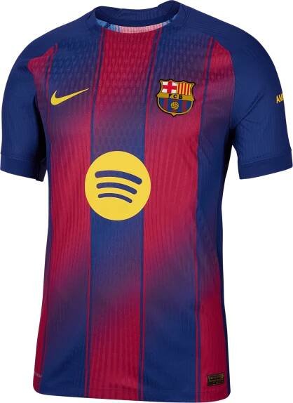 Pánský domácí zápasový fotbalový dres s krátkým rukávem Nike Dri-FIT ADV FC Barcelona 2025/26