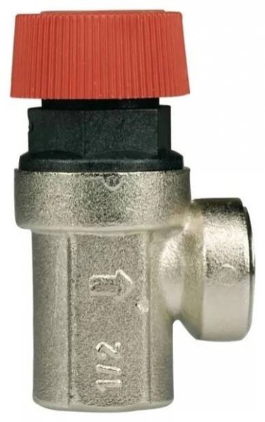 Ventil pojistný 3/4“ (2) 6 BAR (niklovaná mosaz)