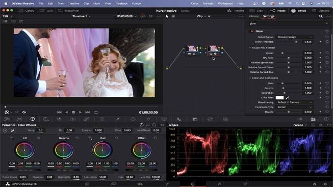 Kurz Davinci Resolve masterclass 2025 19h + powergrades + e-book - Obrázek 6