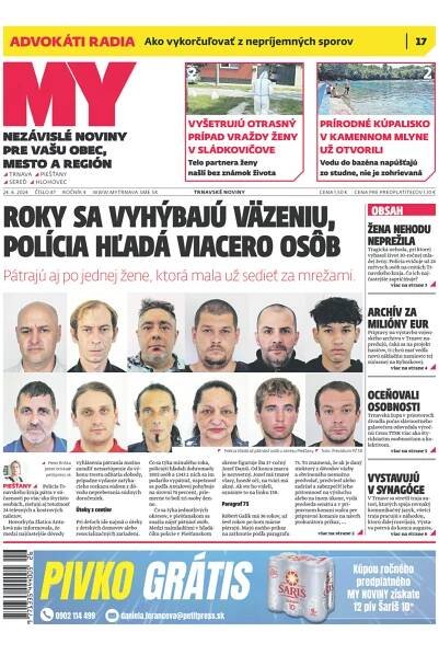 Pátrajú po nich už roky, čítajte MY Trnavské noviny - SME | MY Trnava