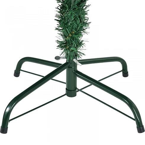 Umělý vánoční stromek 180 cm zasněžený se šiškami č.8