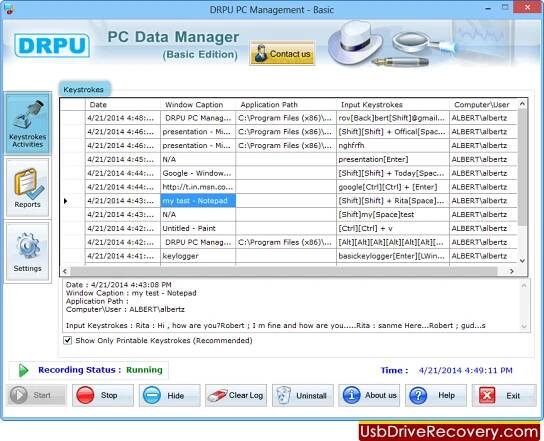 Keylogger Software