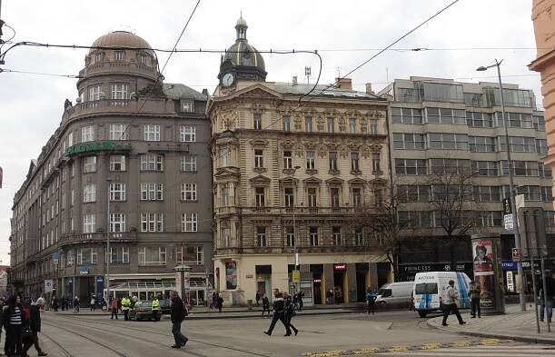 Václavské náměstí, palác Alfa... - Náměstí