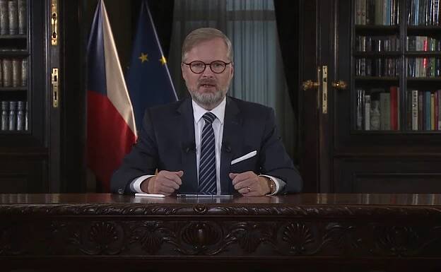 Premiér Petr Fiala pronesl projev a o toto žádá občany