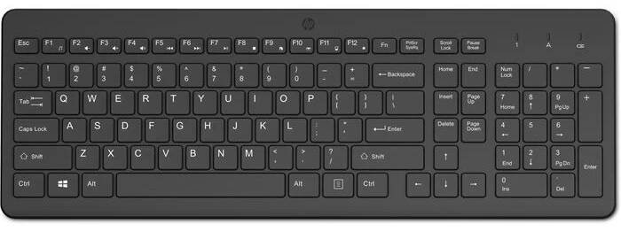HP 225 Bezdrátová klávesnice