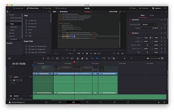 DaVinci Resolve 16