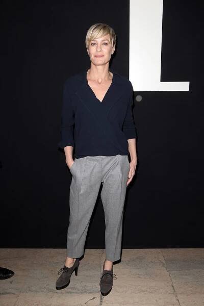 Nejkrásnější žena s krátkými vlasy: Robin Wright slaví padesátiny