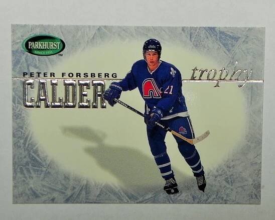 PETER FORSBERG - Hokejové karty