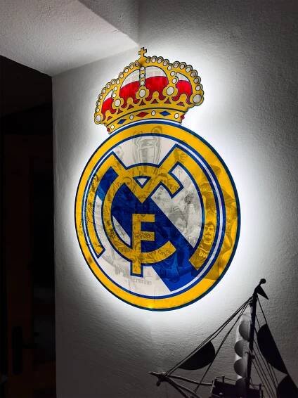 Svítící obraz Real Madrid :: T-tatra.com