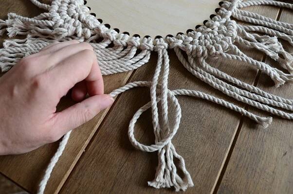 Návod na tvorbu macramé medvěda | MANUMI