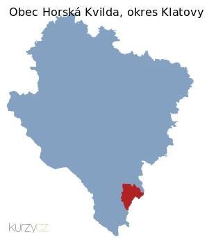 Horská Kvilda v okrese Klatovy