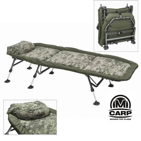 Lehátko pro rybáře MIVARDI CamoCODE Flat6