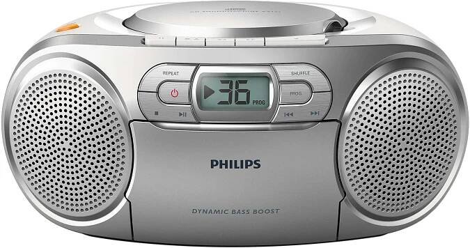 Radiomagnetofon s CD Philips AZ127