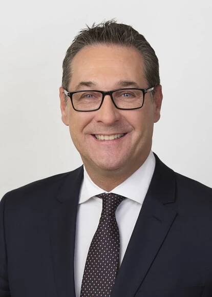 Portraitfoto von Heinz-Christian Strache