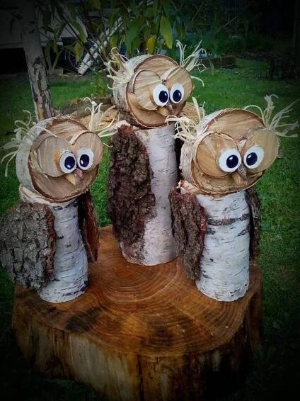 upcyclingideenn.ga | Wood working gifts, Wood log crafts, Crafts