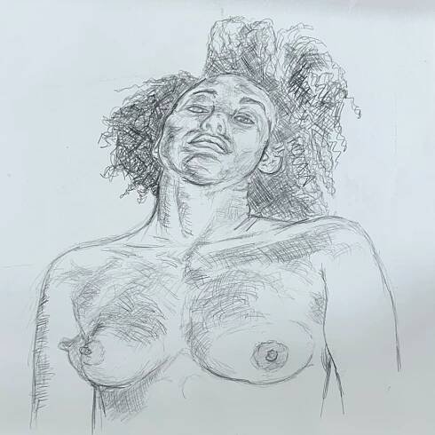 Charles Gray 'figure study 14'