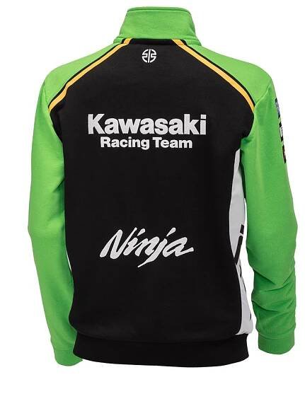 Pánská mikina Kawasaki Racing Team WSBK 2024 - KAWASAKI OBLEČENÍ - Mikiny Kawasaki - 2 199 Kč - Motogaráž.cz - Vše pro motorkáře