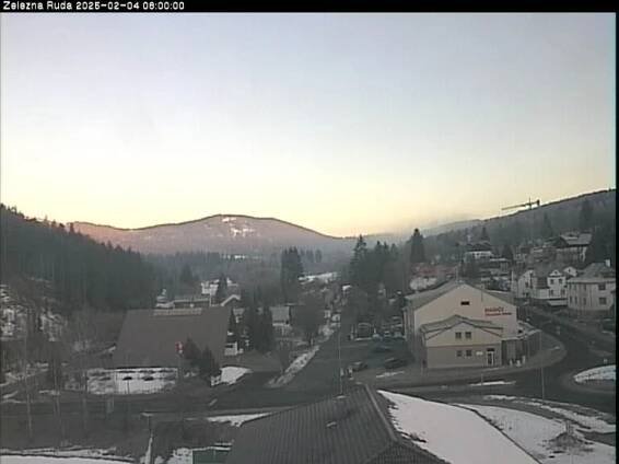 WebCam Archiv: Železná Ruda - pohled na město