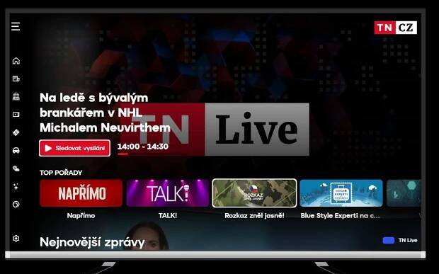 Nova posouvá možnosti: Sledujte TN.cz na HbbTV pomocí modrého tlačítka