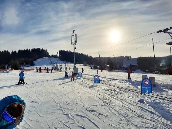 Webkamery ve skiareálu U Sachovy studánky