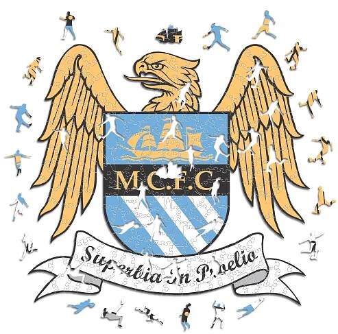 2 PACK Manchester City FC® Retro Logo + Haaland