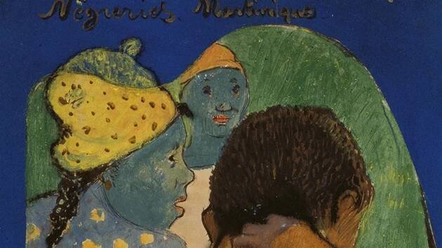 Paul Gauguin: Černošky na Martiniku (1890, sbírka Jana Krugiera) 