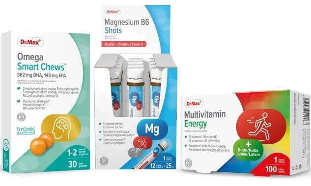 Dr. Max Vianočný balíček pre aktívny životný štýl 1×1 set, vianočný balíček