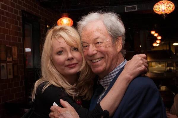 Gordon Pinsent with his daughter actress Leah Pinsent