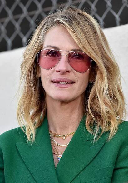 Julia Roberts mit Kurzhaarfrisur im Undone-Look