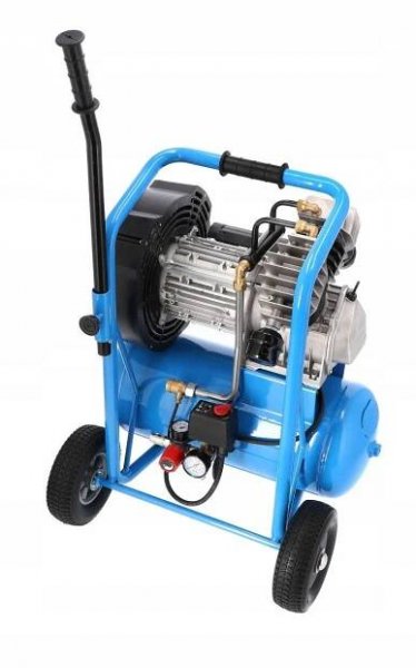Dvoupístový kompresor LM 25-410 10 bar 3 KM/2.2 kW 328 l/min 25 l Napájecí napětí 230 V