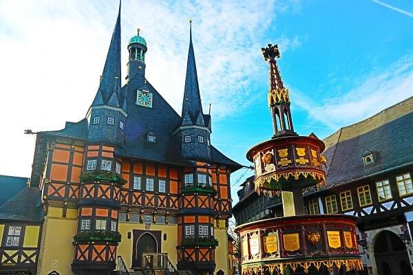 The Town Hall of Wernigerode.