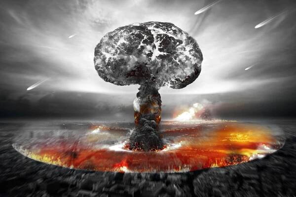 Jaderná válka / atomová bomba — Stock Fotografie © twindesigner #85249106