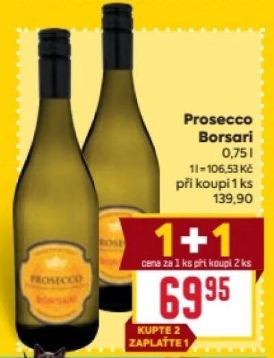 Akce BILLA: Prosecco v akci