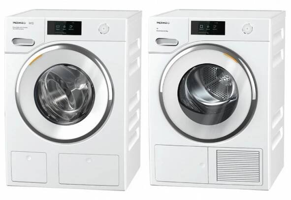 Set Miele Pračka WWR 860 WPS + Sušička TWR 780 WP