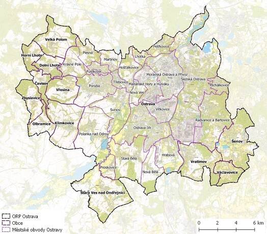 Ostrava | Charakteristika zájmového území