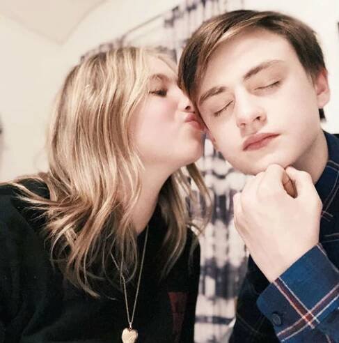 Jaeden Martell & Lilia Buckingham
