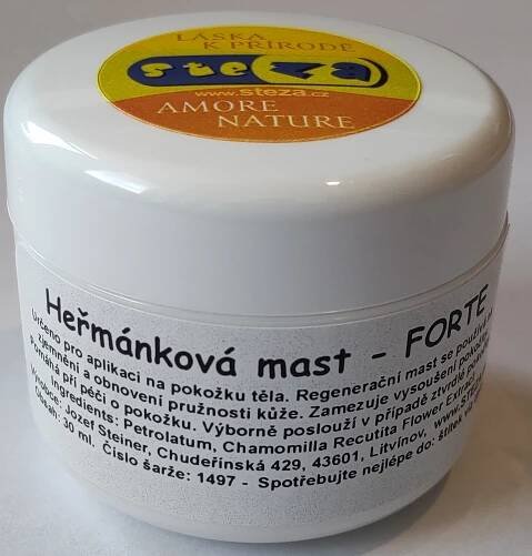 Tinktur - Heřmánková mast - FORTE 1x 30 ml.