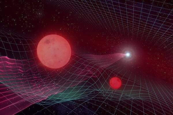 Stellar pair discovered in Gaia16aye microlensing event