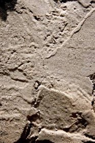 Povrch písku na suché a ztvrdnout. — Stock obrázek