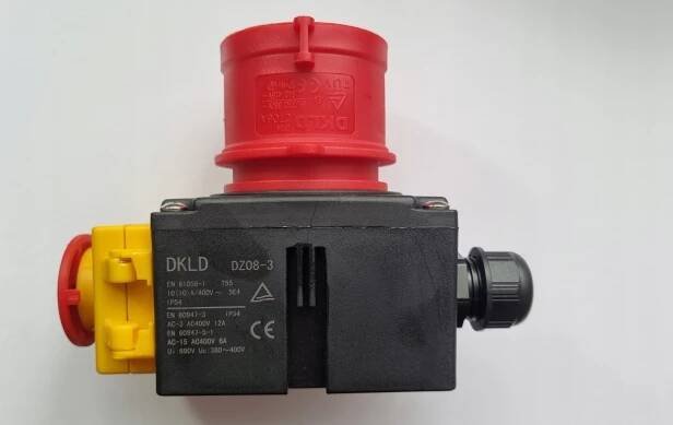 Vypínač 3 fáze. motor 400V DZ08-3 relé DZ07 silový KOA7 za 640 Kč - Allegro