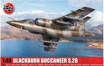 Airfix Blackburn Buccaneer S.2 RAF (1:48) | PLASTIKOVÉ MODELY - TAMIYA - BARVY