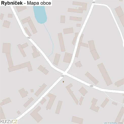 Rybníček - mapy | Kurzy.cz