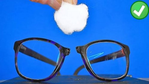 Put Cotton on the Broken Eyeglasses and you will get Amazing Result !