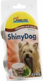 Gimborn Shiny dog konz. - kuře + jehně 2 x 85 g