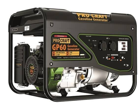 Elektrocentrála benzínová mod.GP60