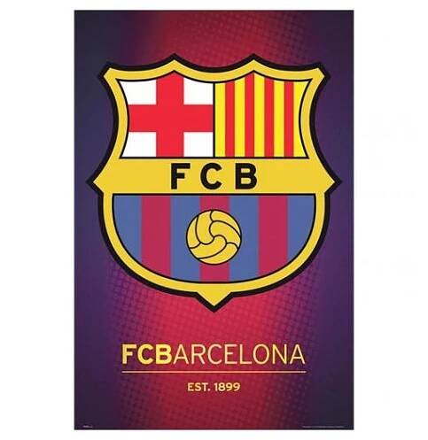 Plakát Barcelona FC znak (typ 54) - Sportmoda.cz
