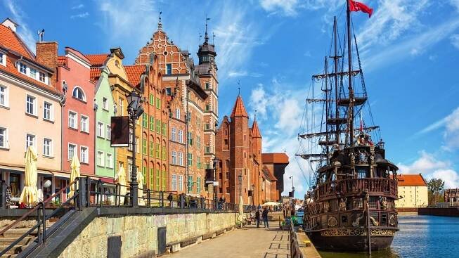 Flights to Gdaňsk Rebiechowo