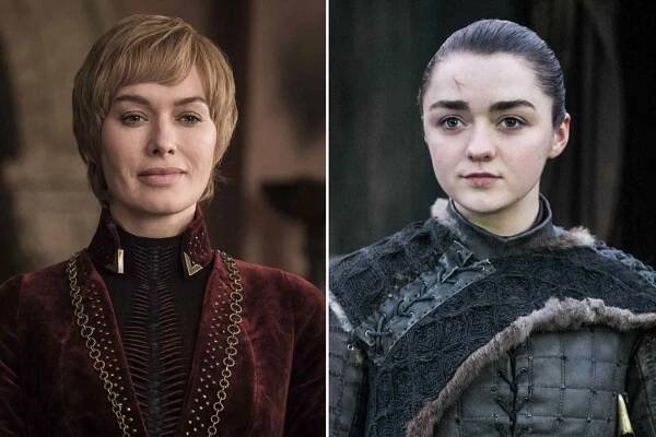 Game of Thrones Lena Headey as Cersei Lannister Maisie Williams as Arya Stark